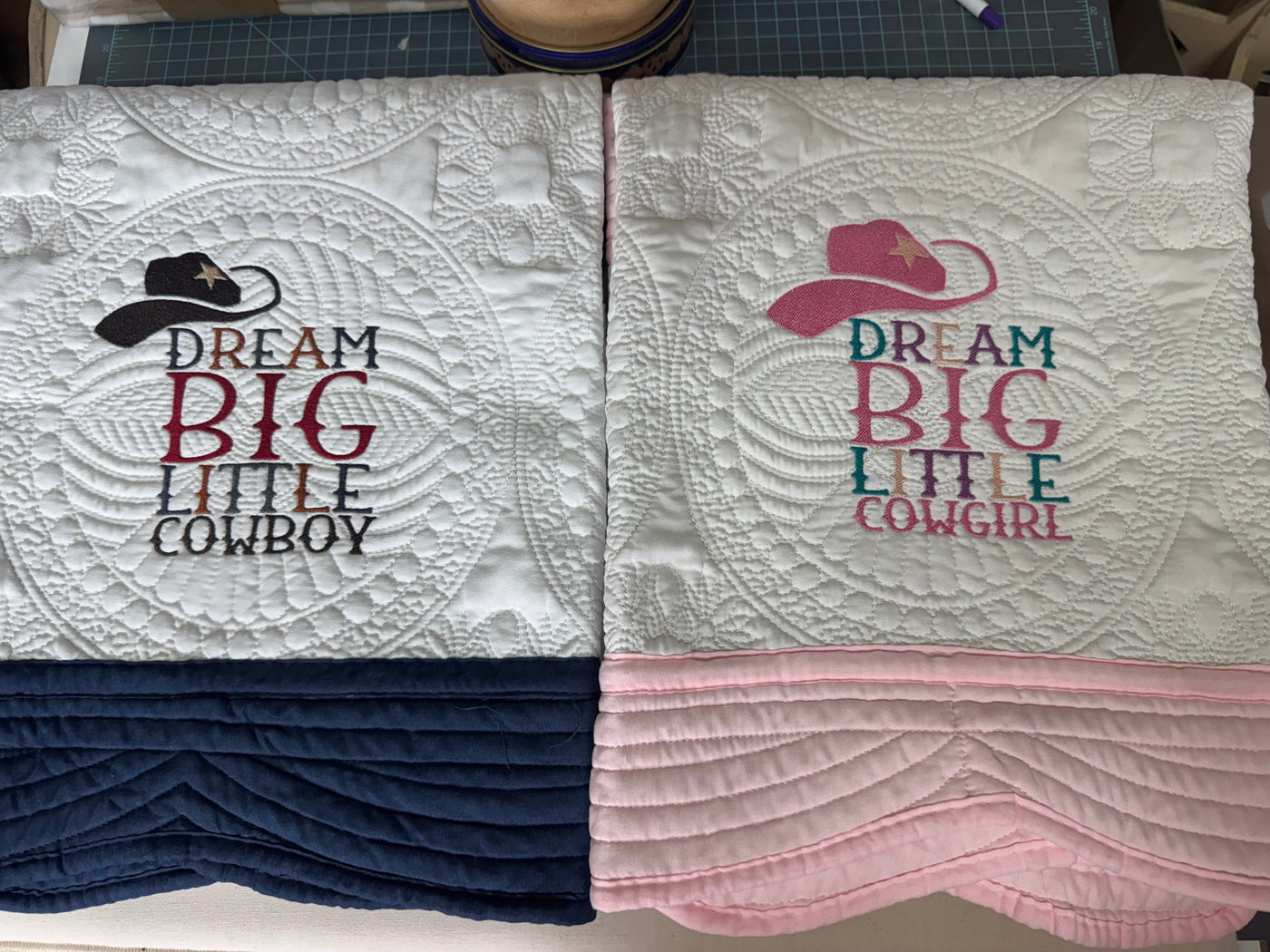 1318CC Embroidery: 36"x46" Quilts